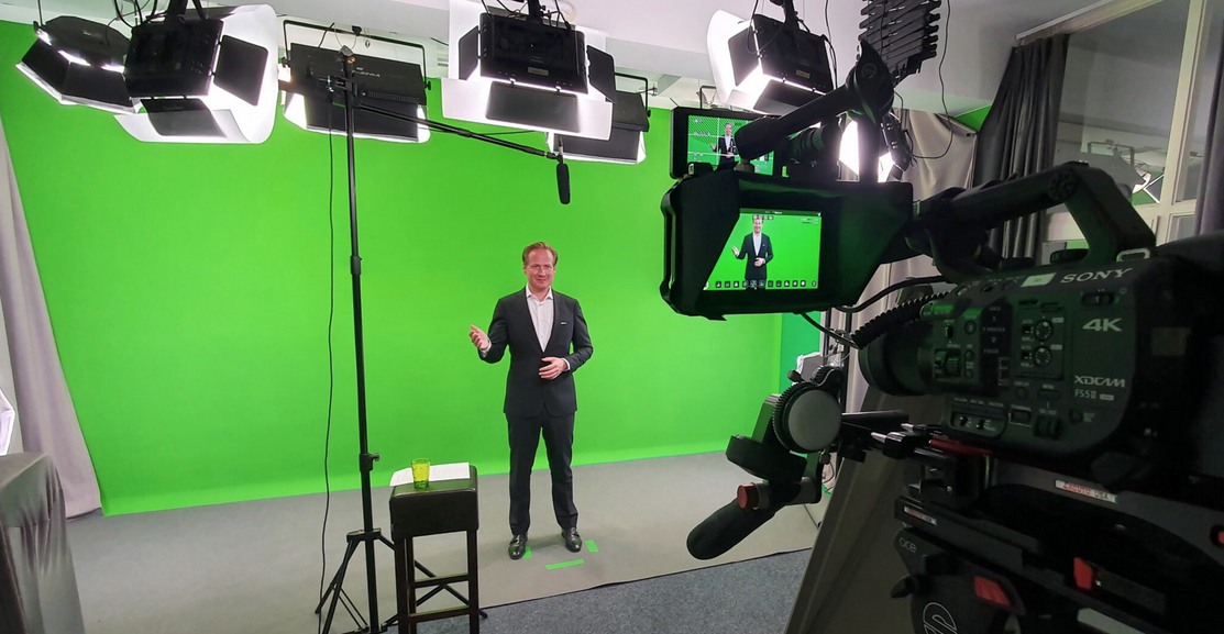 Greenscreen-Studio in Hamburg